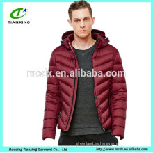 chaqueta con capucha con cremallera para hombre